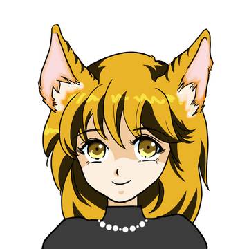 茶トラの少女
