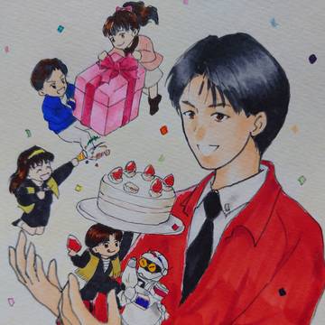 学兄さんお誕生日
