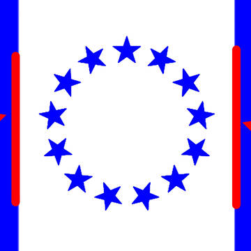 3大大国の国旗