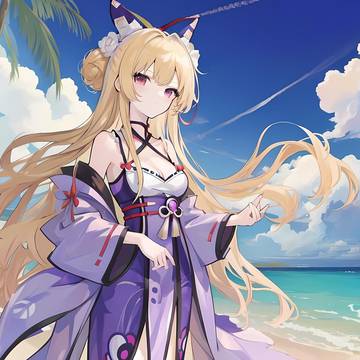 八雲紫よ海のデート