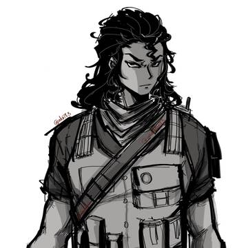 Sekido in a tactical gear ✨