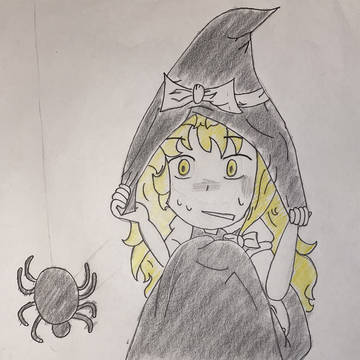 インクトーバー 5 魔理沙
