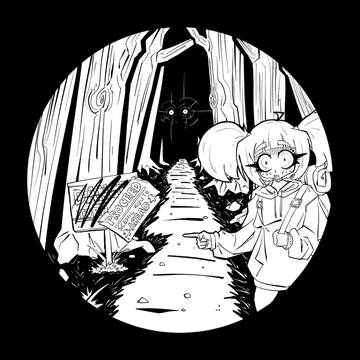 Inktober 03 // パス (path)