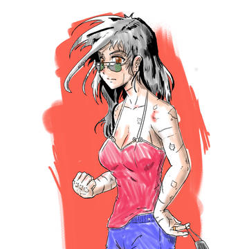 I can still draw while sick