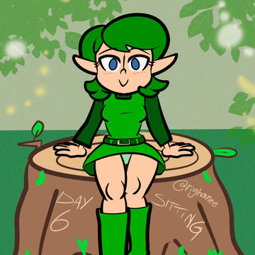 Sitting Saria