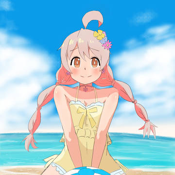 お兄ちゃんの水着