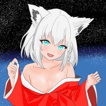 白上巫女服