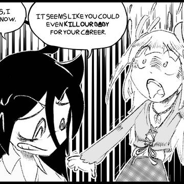 WataMote Abortion Comic