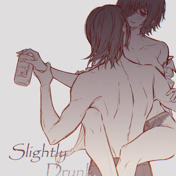 Slightly drunk