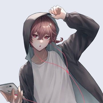 ワークアウト中のくろなくん