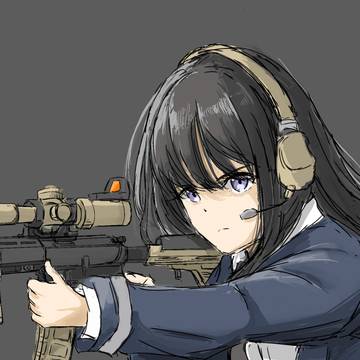 Takina has AR-15