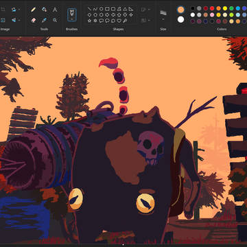 Mspaint scavenger