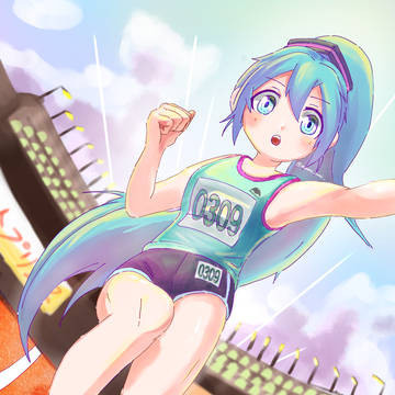 初音ミク🏃♂️