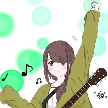 ギター女子･:*🎸
