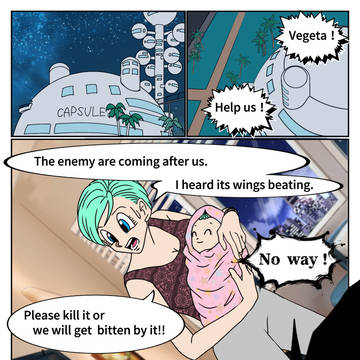 Vegeta VS The mosquito