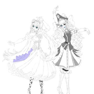 Plasma Princess Hilda and Rosa