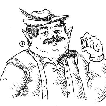 Linktober DAY 1 - Merchant