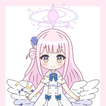 聖園ミカ（デフォルメ）
