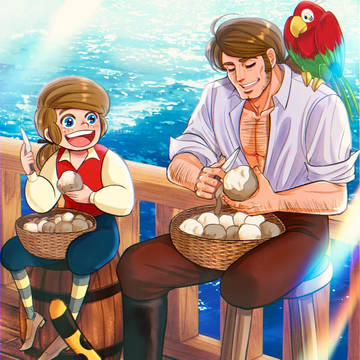 宝島45周年記念絵