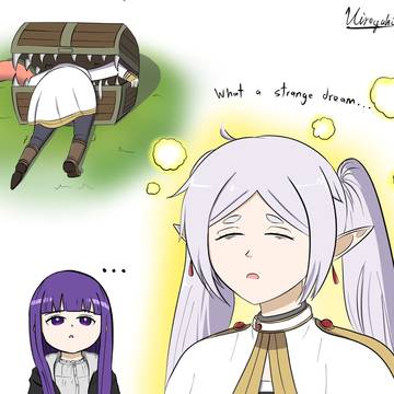 What a strange dream...