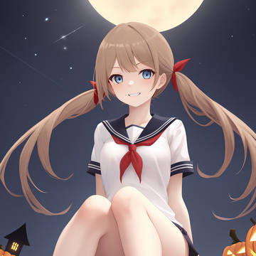 ユーリィちゃんと満月の秋夜