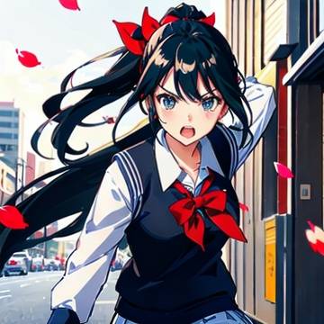 女子高生さん