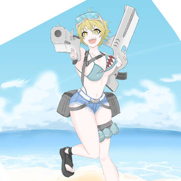 水鉄砲合戦ガチ勢なうちの子