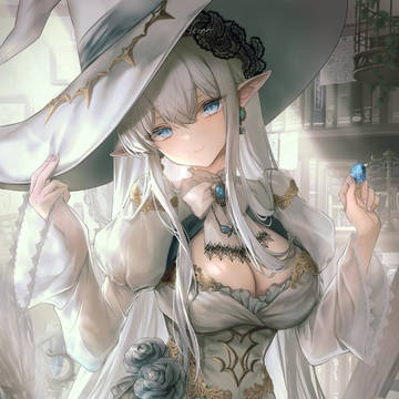 エルフの魔女