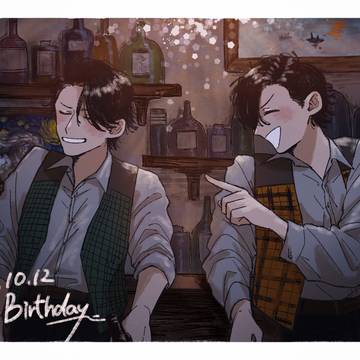 本日はロウ兄弟の誕生日です