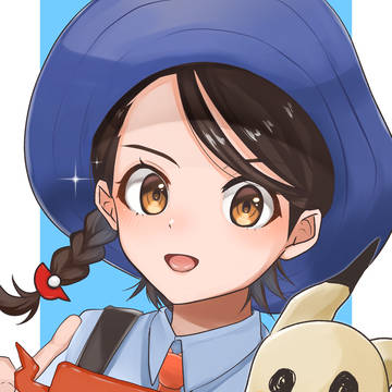 アオイちゃんとミミッキュ