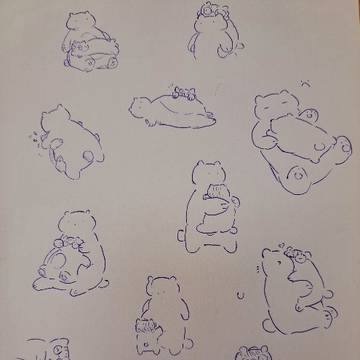 いくつかのかわいいスケッチ