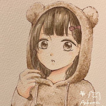 くまさんふーどな女の子🧸
