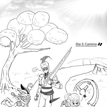 INkTOBER DIA 3 CAMINO