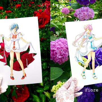ARIA×花　写真集サンプル