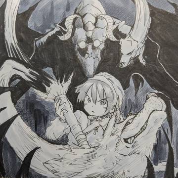 色紙 お絵描き会より
