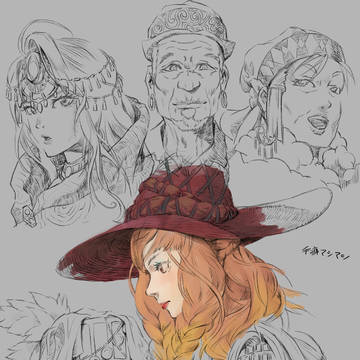 練習絵