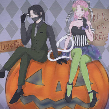 2023ハロウィン 🎃おばみつ🎃❤