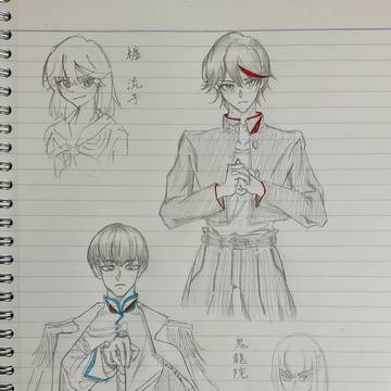 キルラキル　落書き