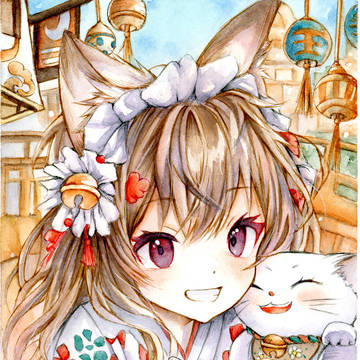 福を呼ぶケモ耳達