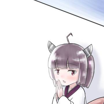 白い息をはくきりたん