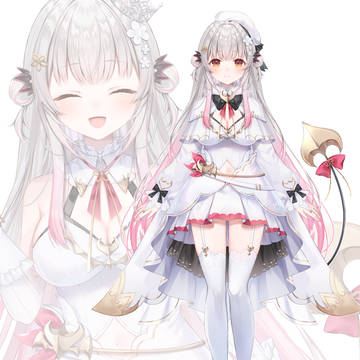 周防パトラ 新衣装/新ビジュアル + 3面図