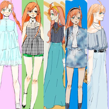 可愛い服着てほしい