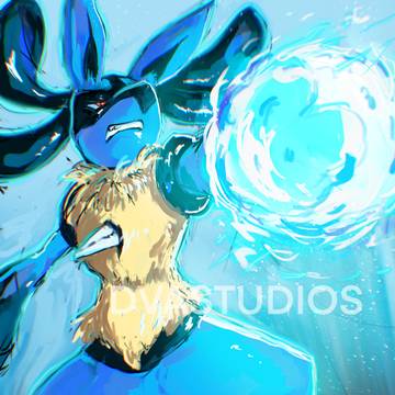 Sketchy Lucario