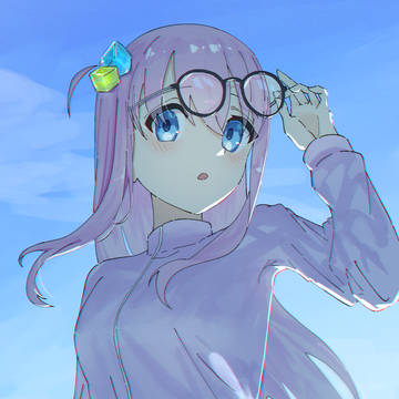 青空の下でのぼっちちゃん