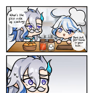 They're cooking