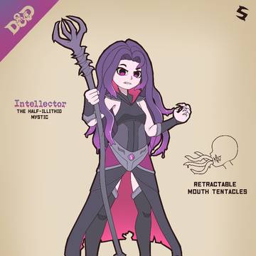 Intellector Half Mindflayer