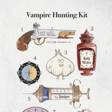 Vampire hunting kit