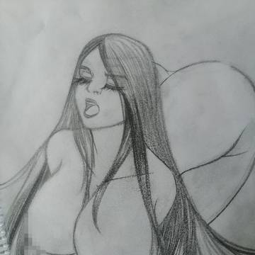 OC tradicional pen and sketch