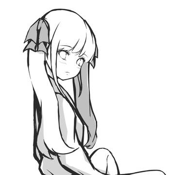ツインテールの子