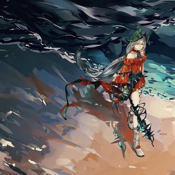 One Skadi on the shore